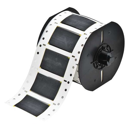 Brady 2" x 1-1/4" Black Wire Marking Sleeves, B33D-750-2-345BK B33D-750-2-345BK