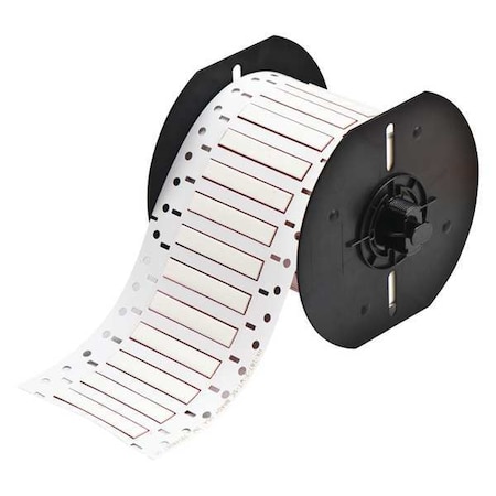 Brady 2" x 21/64" White Wire Marking Sleeves, B33-187-2-7642 B33-187-2-7642