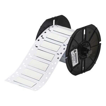 Brady 2" x 41/64" White Wire Marking Sleeves, B33-375-2-342 B33-375-2-342