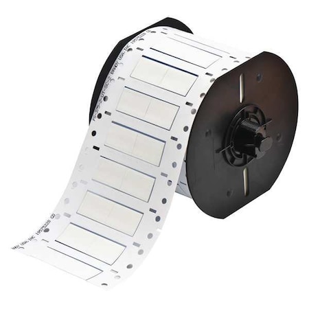 Brady 1" x 41/64" White Wire Marking Sleeves, B33-375-2-342-2 B33-375-2-342-2