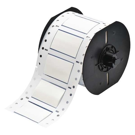 Brady 2" x 1-1/4" White Wire Marking Sleeves, B33-750-2-342 B33-750-2-342