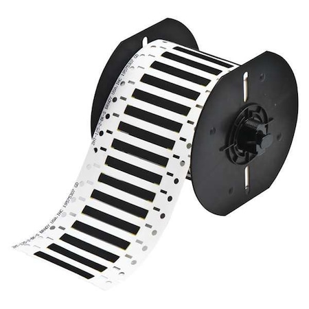 Brady 2" x 15/64" Black Wire Marking Sleeves, B33D-125-2-345BK B33D-125-2-345BK