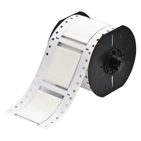 Brady 2" x 2-7/16" White Wire Marking Sleeves, B33D-1500-2-342 B33D-1500-2-342