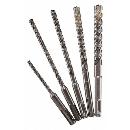 Milwaukee Tool Hammer Drill Bit Set, 5 Pieces, SDS Plus 48-20-7498