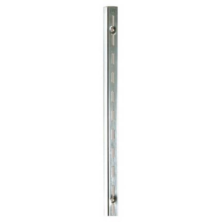 Econoco Single Slotted Standard 48"H, Silver, 10PK SS10/48