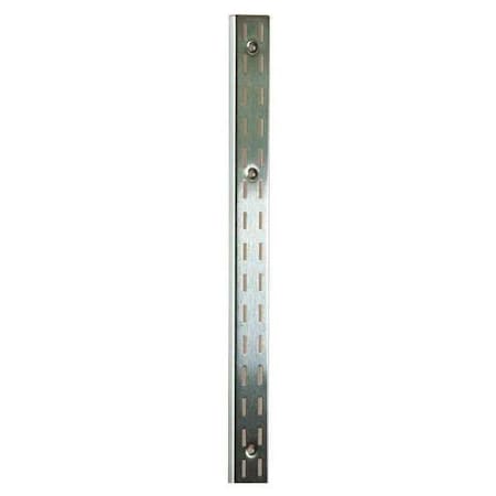 ECONOCO Add-On Double Slotted Standard 48"H x 1-1/4"W, Satin SS20/48