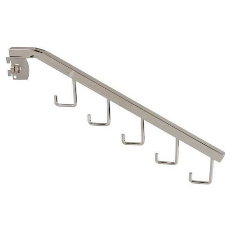 Econoco Tubing Waterfall Chrome, Hook, 24PK TS/5H