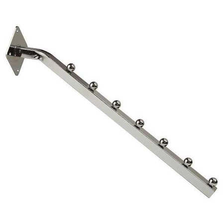 Econoco Tubing Waterfall Chrome, 18in.L, Ball, 24PK TB/7B