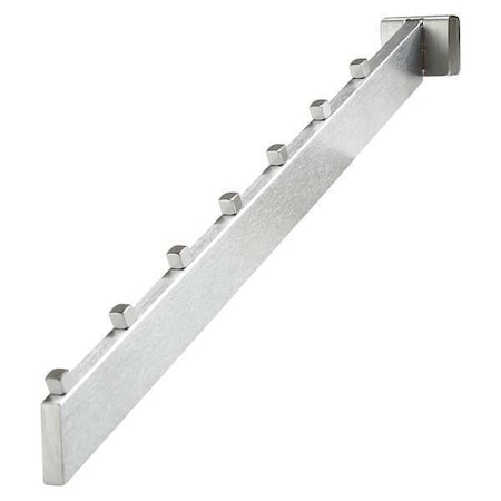 Econoco Cube Waterfall 18"L Satin Chrome, 24PK RH/7B-SC