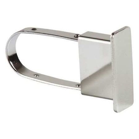 Econoco Add-on End Cap, Chrome, Silver, 100PK EC5