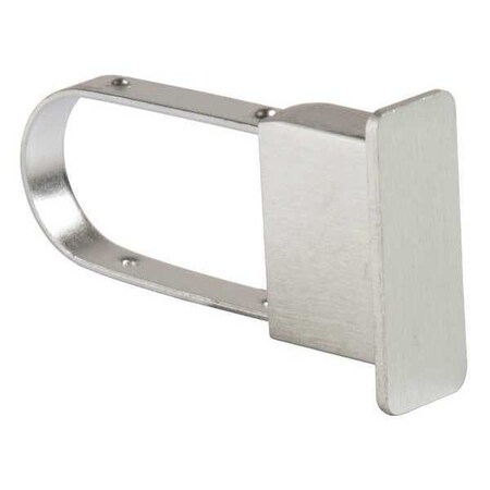 Econoco Add-on End Cap, Satin Chrome, Silver, 100PK EC5-SC