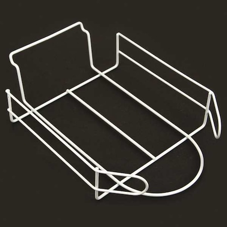 Econoco Wire Cap Display, 10-3/4"L, White, 8PK EWH/CAP