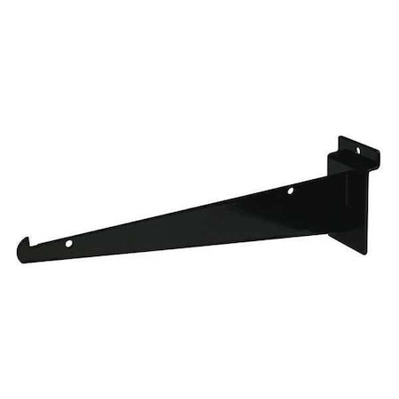 Econoco Knife Bracket 10"L, Shiny Black, 48PK EBL/10KB