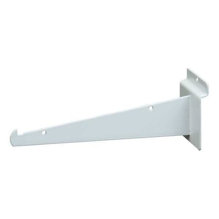 Econoco Knife Bracket, Semi-Gloss, 8"L, White, 48PK EWH/8KB