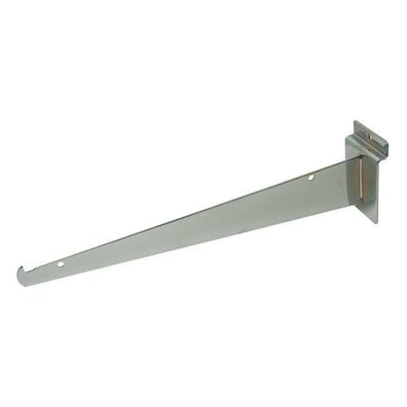Econoco Knife Bracket Satin Chrome, 12"L, 48PK SW/12KB-SC