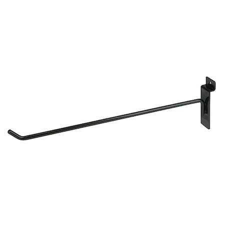 Econoco Semi-Gloss Hook 12", Black, 96PK EBL/H12