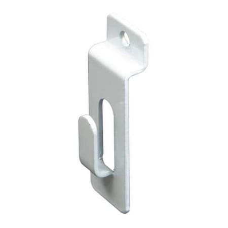 Econoco Notch Hook, Semi-Gloss, White, 96PK EWH/NHK