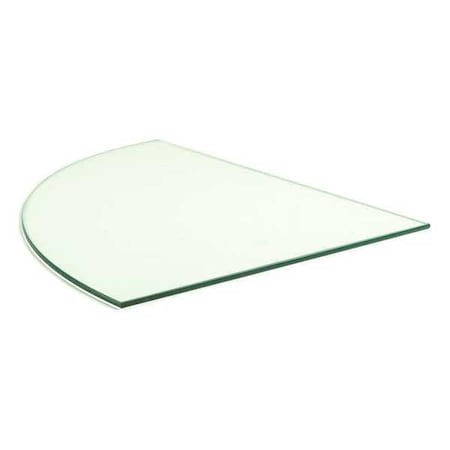 Econoco Tempered Round Glass, 14in.L, PK10 CBTR14