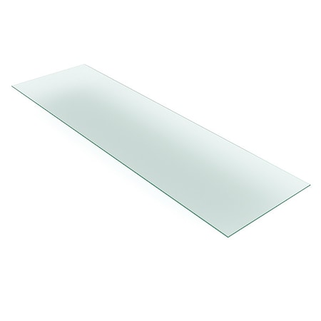 Econoco Tempered Glass Shelves, 48 in. L, PK5 SHGL1248