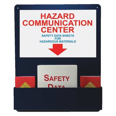 Accuform Hazard Communication Center, Aluminum, 24 in W, 30 in H ZRS730