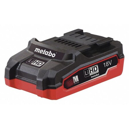 Metabo Battery Pack, 18V, 3.1Ah, Li-Ion LiHD 18V Compact 3.1Ah