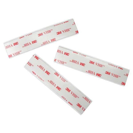 3M Foam Tape, White, Strip, PK100 4930