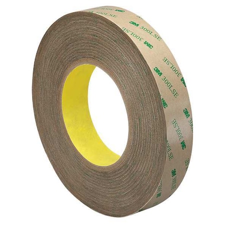 3M Transfer Tape, Transparent, 60 yd L, 3/4 in W 9472LE