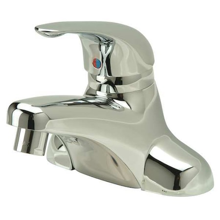 Zurn Integral Bathroom Faucet, Polished Chrome, 2 Holes, Lever Handle Z7440-XL