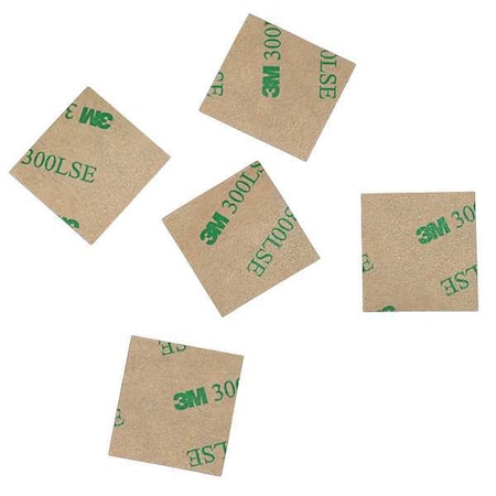 3M Anti-Slip Tread Polyester Mesh Fabric 120 Grit Size, Black, 1 in W x 1" L, 52 mil Thick GM400