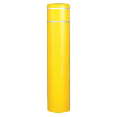 Zoro Select Bollard Cover , Yellow , 13 2/5 in Dia 4502YW