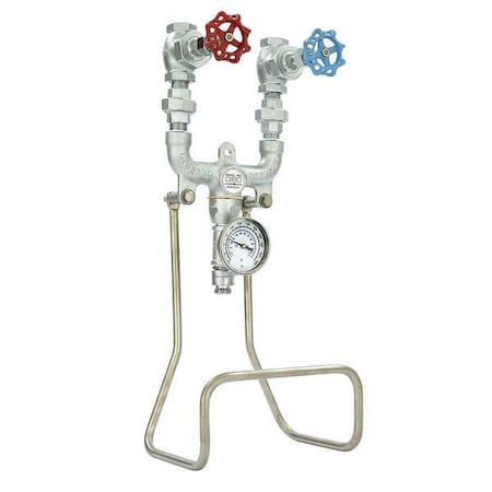 Leonard Valve Hose Station, 3/4 In, 6 gpm, Rough Bronze SW-75-EVBD-RF