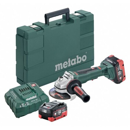 Metabo WPB18 LTX 115 BL 2x 5.5Ah LiHD 