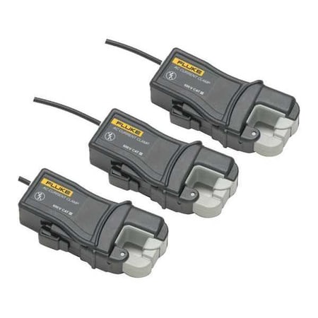 Fluke Current Transformer, 40A, 5/8inJaw, PK3 FLK-17XX40AC3P/WWG