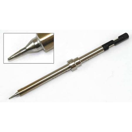 Hakko Soldering Tip, Chisel, 0.02 in x 0.23 in, For Use With Mfr. No. FM-2032 T30-D06