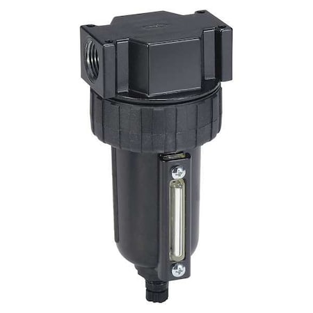 Parker Filter, 53 cfm, 6.22 in. H, 250 psi 06F18BC