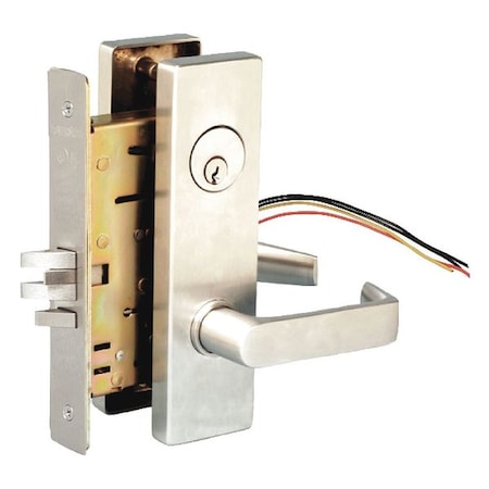 Townsteel Mortise Lockset, Lever, MS, MS Sentinel, Store, Elec./Mech. MSE-122-S-RQE-626