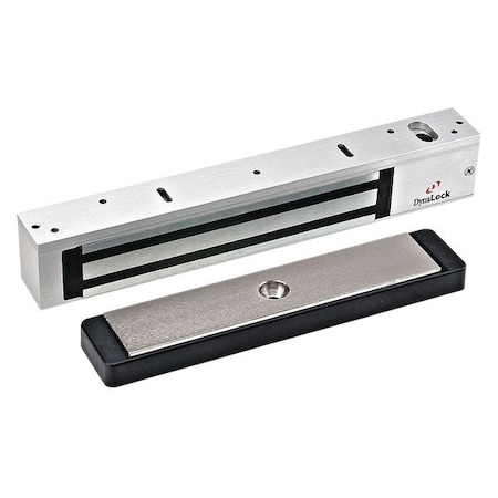 Dynalock Electromagnetic Lock, 1200 lb., Aluminum 2280