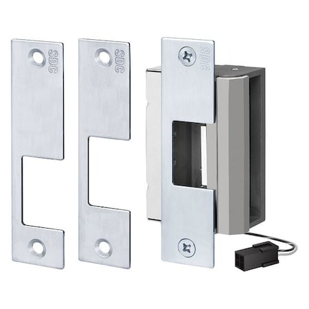 Sdc Electric Door Strike, Stainless Steel, Stainless steel, Includes: Faceplates 55-ABCU