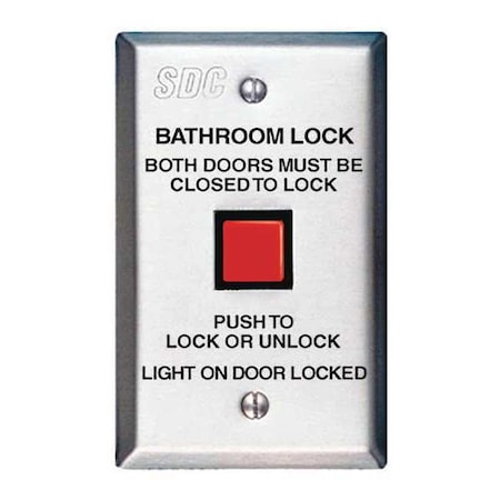 Sdc Bathroom Lock, 2-7/8 in. W CB401-AU