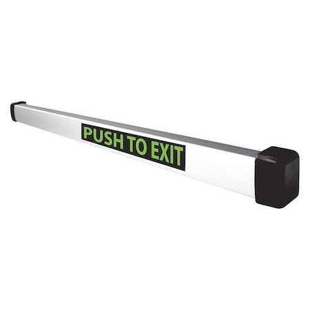 SDC Push To Exit Bar, Aluminum MSB550-2V