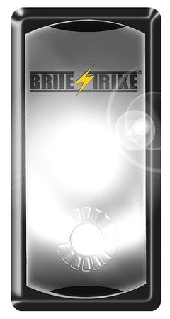 BRITE-STRIKE Tactical Hands Free Light, LED, Silvr, PK10 APALS 10PK-WHI