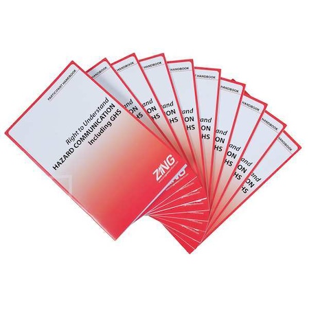 Zing RefMaterial, HazMatTraining, Book, PK10 2709ENG