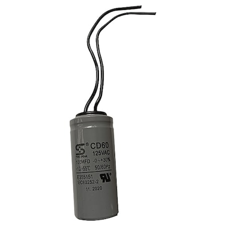 Dayton Capacitor 100uf/125v TT3211602G