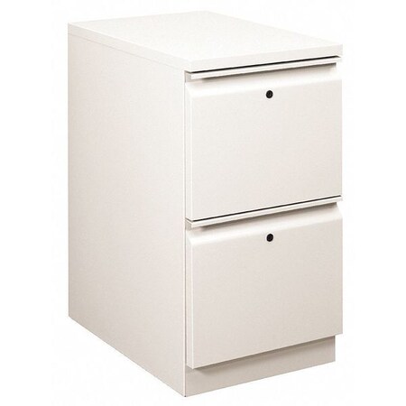 Hon 2 Drawer File Cabinet, Light Gray, Letter H18823R.L.Q