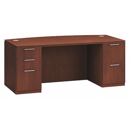 Hon Office Desk, 36 in D X 29 1/2 in H, 72 in W X HONVW072DC1Z9FF