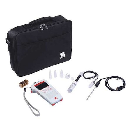 Ohaus Dissolved Oxygen Meter, LCD, 20 to 45 mg/L ST300D-G