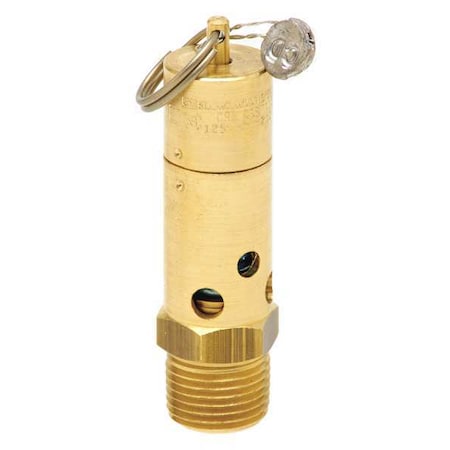 CONTROL DEVICES Air Safety Valve, 1/2 In Inlet, 200 psi SB50-0A200