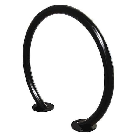Madrax Bike Rack, Blk, (2)Bikes, 32-3/8in.H, 3in.W QS-ORN-2-SF-B
