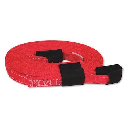 Snap-Loc Tow Strap, 2333 lb. WLL, 1 in. W, Red SLTT115K07R
