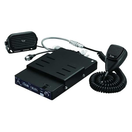 Icom Two-Way Radio, VHF, Black, 12nHx18inL A220M